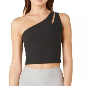 🖤 BEYOND YOGA Lost Your Mind Cropped Tank Top Sz MEDIUM